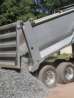 Gravel Dump truck Delivery 