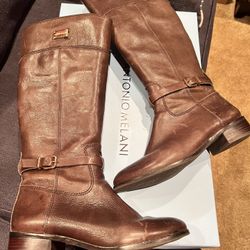 Brown Leather Boots Sz9