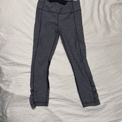 Lululemon Grey Leggings Size 6