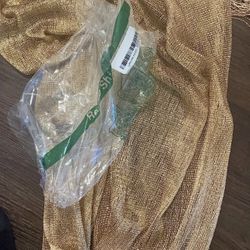 Gold Shawls/scarf