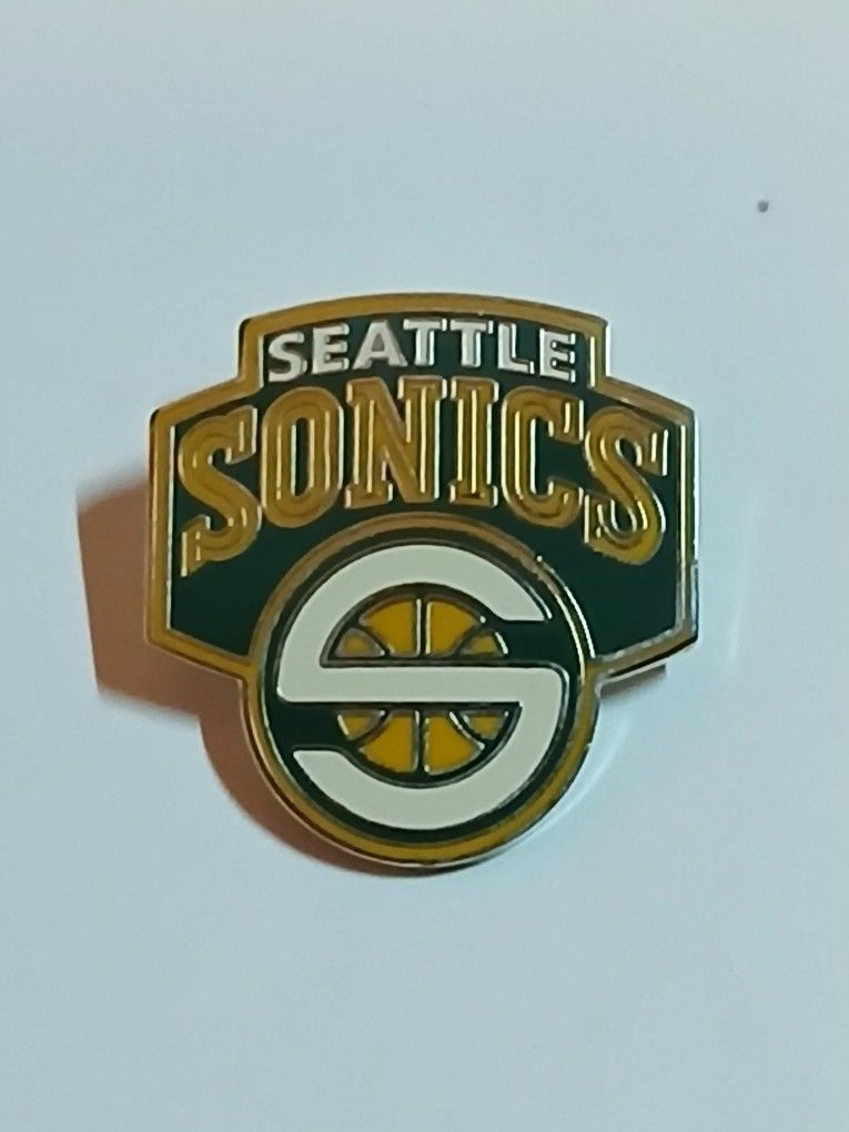 Seattle SuperSonics heavy metal NBA Pinback