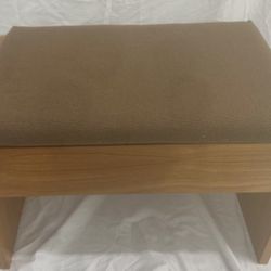 Brown Cushion foot stool