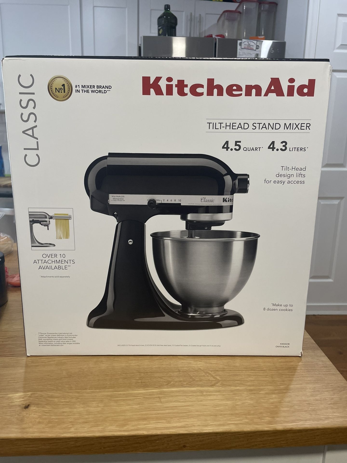 KitchenAid Classic Series 4.5 Quart Tilt- Head Stand Mixer