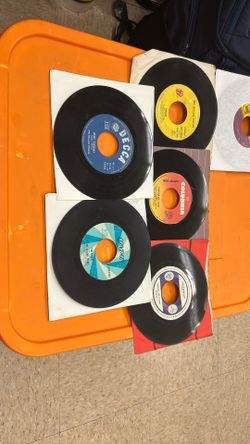 5 Rolling Stone Vinyl Record 45’s