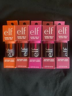 Elf Lip/cheek stains (5) of them