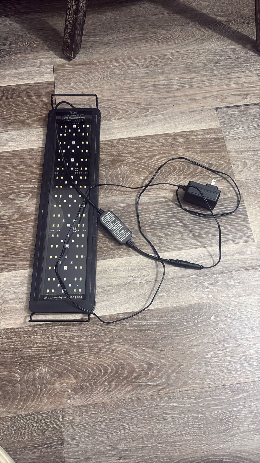 Pawfly 20W Aquarium LED Light and filter Fluval 20 to 50 G