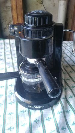 Mr coffee espresso cappuccino maker