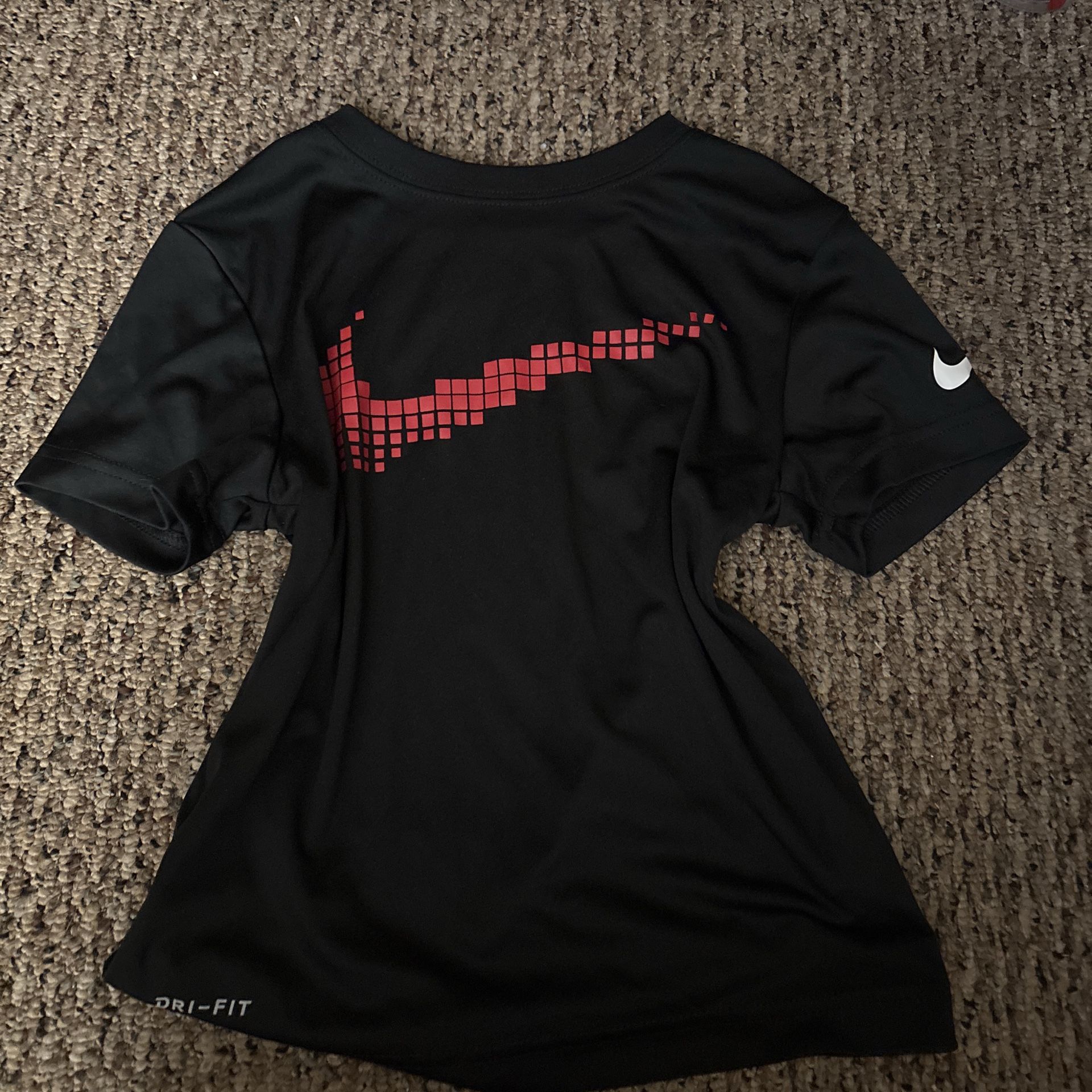 Black and red Nike shirt