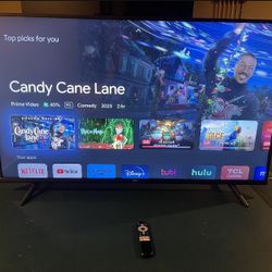 TCL 50” Smart 4K UHD TV