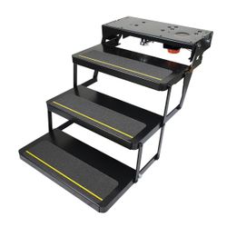 New LIppert 24 Series 3 Step Automatic Stairs For An Rv