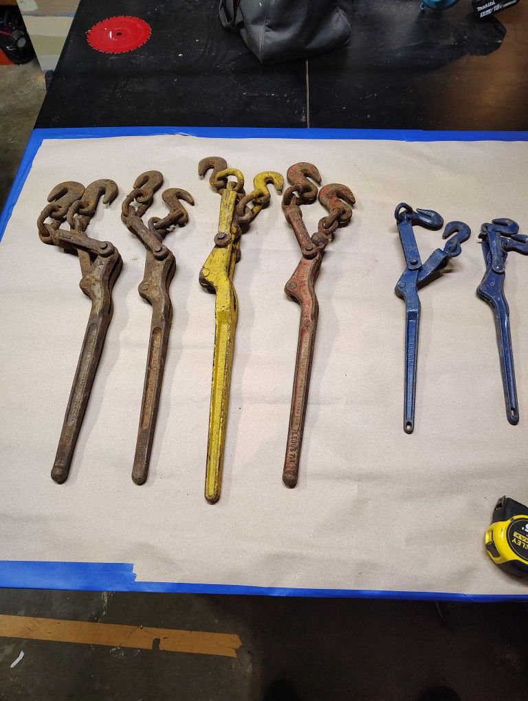 Ratcheting Binder Chain Binders