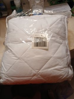 New White Twin Matress White Pad