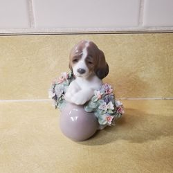 Lladro "Take Me Home" Dog Figurine