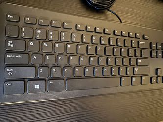 DELL WIRED KEYBOARD + MOUSE