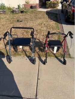Regular size and XL walkers
