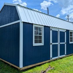12x20 Side Lofted Barn Storage Shed