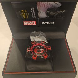 Invicta Marvel Deadpool Limited Edition Watch #0473/3000