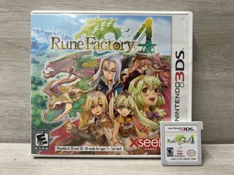 Rune Factory 4 (Nintendo 3DS, 2013) (PO1022912)