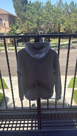 vintage chrome hearts scroll hoodie