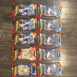 Pokémon Surging Sparks Sleeved Booster Packs lot of 10