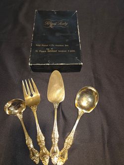 Gold royal sealy brand hostess set