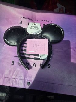 Disney Star Wars Galaxy Far Far Away Mickey Minnie Mouse Ears Headband NWTS