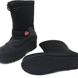 LIKE NEW USED Size 7.5 Men Winter Snow Boots Shoes WaterProof Insulated