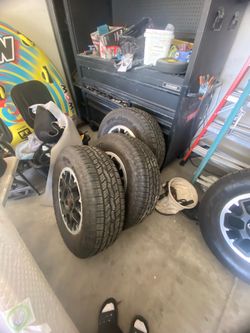 Brand new rims and tires