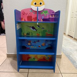 Baby shark kids Bookshelf 