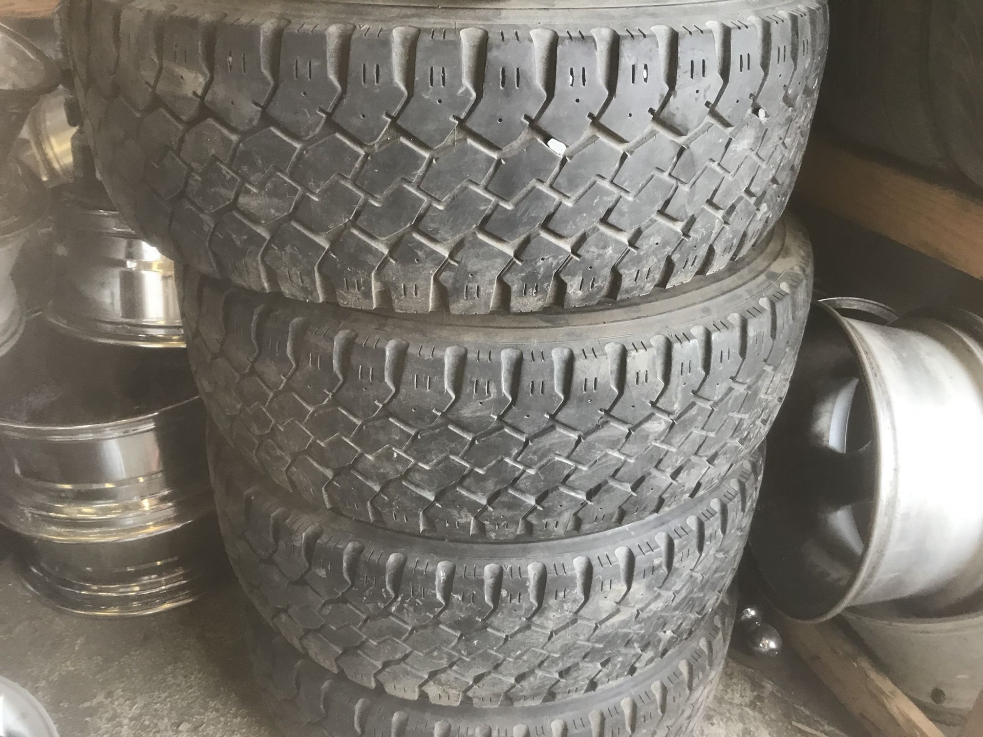 4 Toyo M 55 At Tires Lt265 75r16 65 Tread For Sale In Eugene Or Offerup