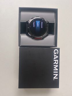 Garmin Fenix 8 47MM AMOLED Multisport GPS Smartwatch Slate Gray with Black Silicone Band, Built-in LED Flashlight, Health & Fitness Smart Watch Bundle