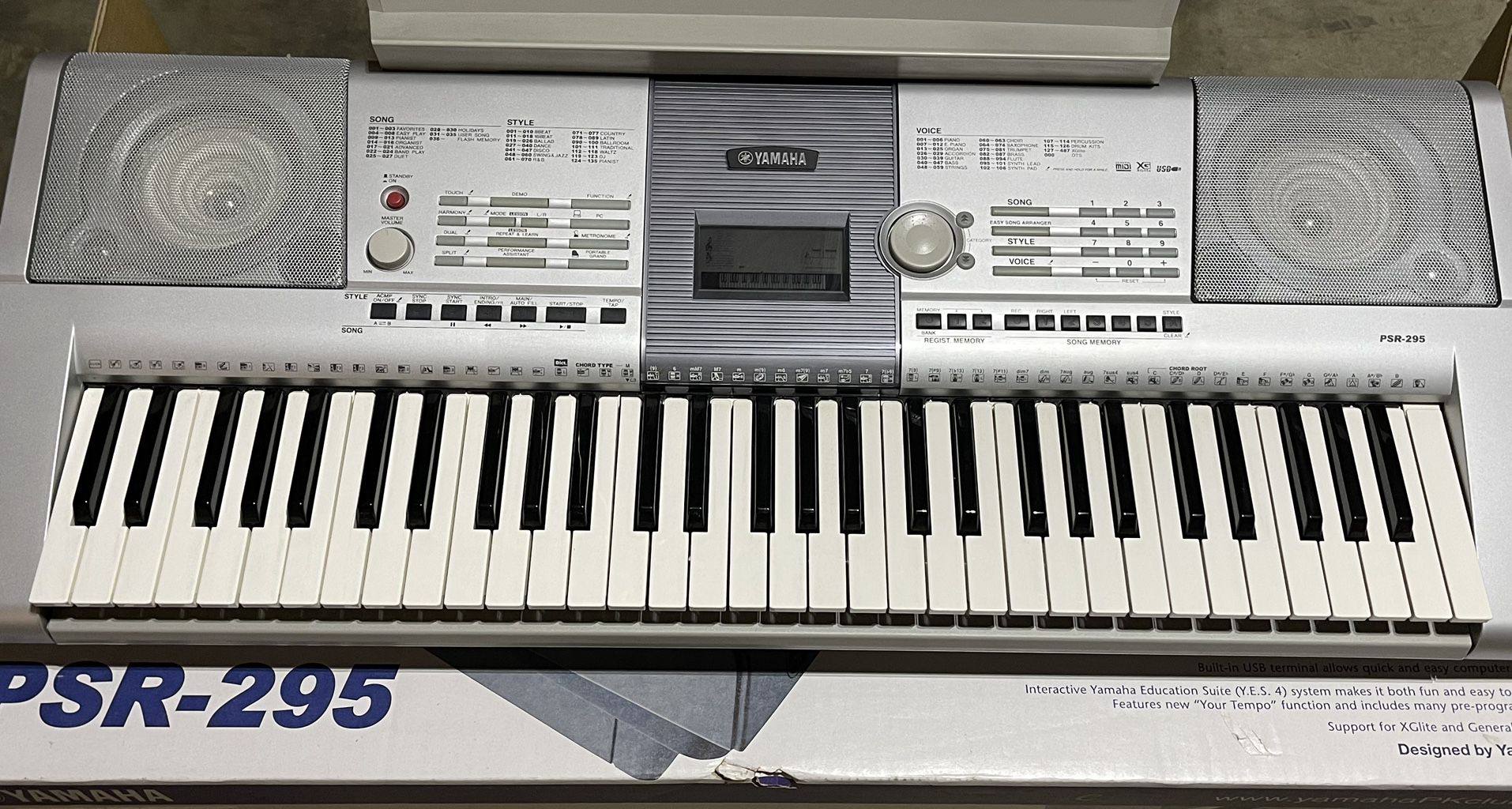 Yamaha 61-Key Touch-Sensitive -Psr295 Keyboard