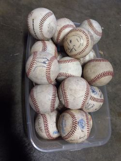 Lot of Used Baseballs – 20 Balls