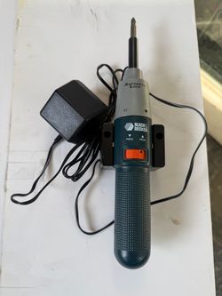 Black & Decker Cordless Electric Screwdriver