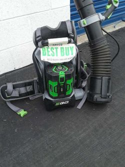 Ego backpack blower