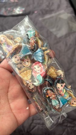 Disney Princess acrylics for pens Charms Set