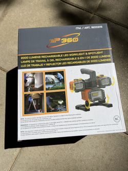 Rechargeable Work light 3 In 1 2000 Lumen NEW