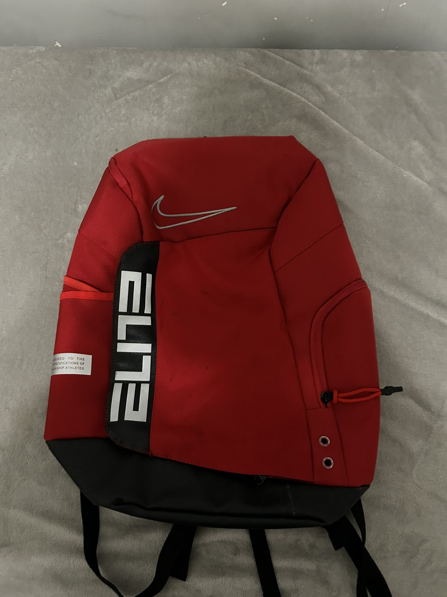 Red Nike Elite Backpack 