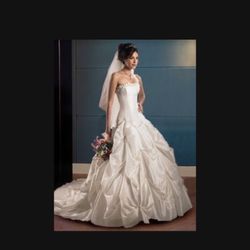 Wedding Dress Size 4 White