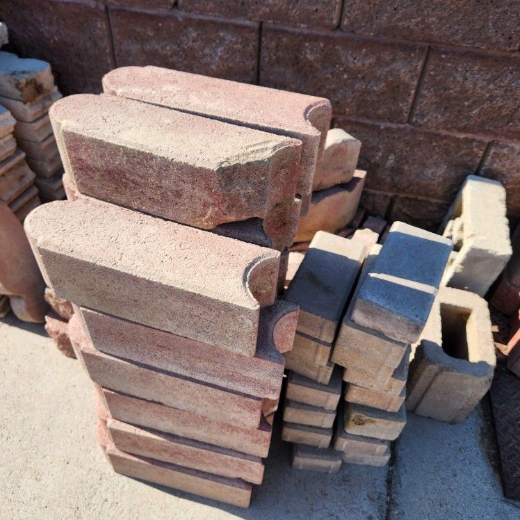 Red Border Bricks Pavers