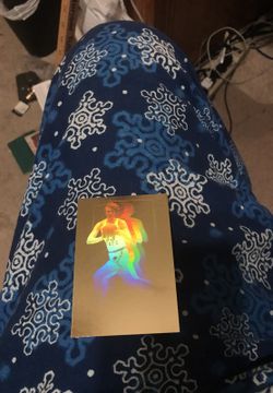 Holographic card Larry Bird Indiana State