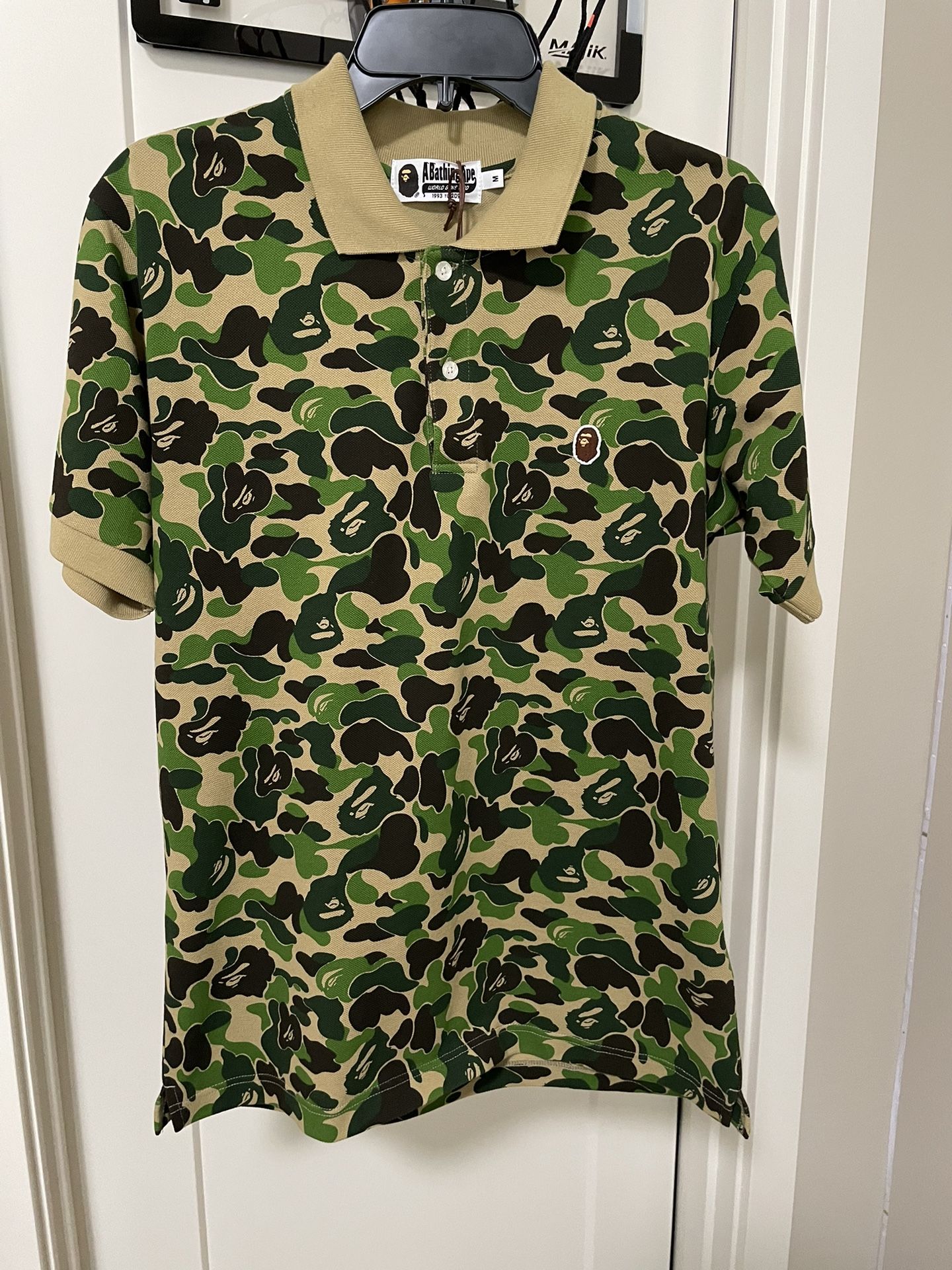 Bape abc polo shirt