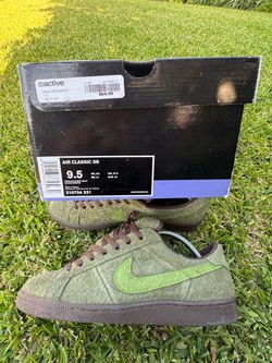 Nike SB Air Classic Oscar the Grouch 310704-331 Size 9.5