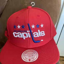 Washington Capitals Mitchell & Ness NHL Retro SnapBack Hat 