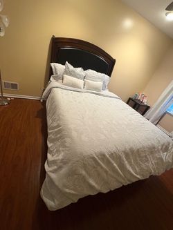 Bed frame and mattress