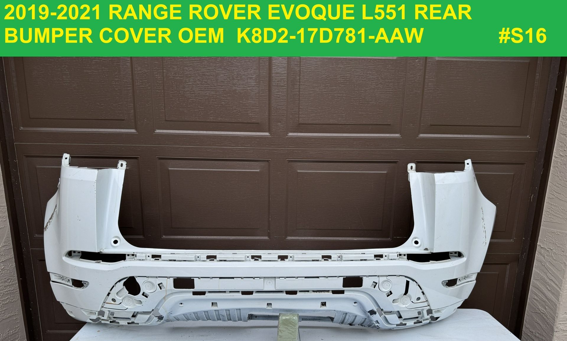 2019-2021 Land Rover Evoque REAR BUMPER OEM SHIPPING AVAILABLE 