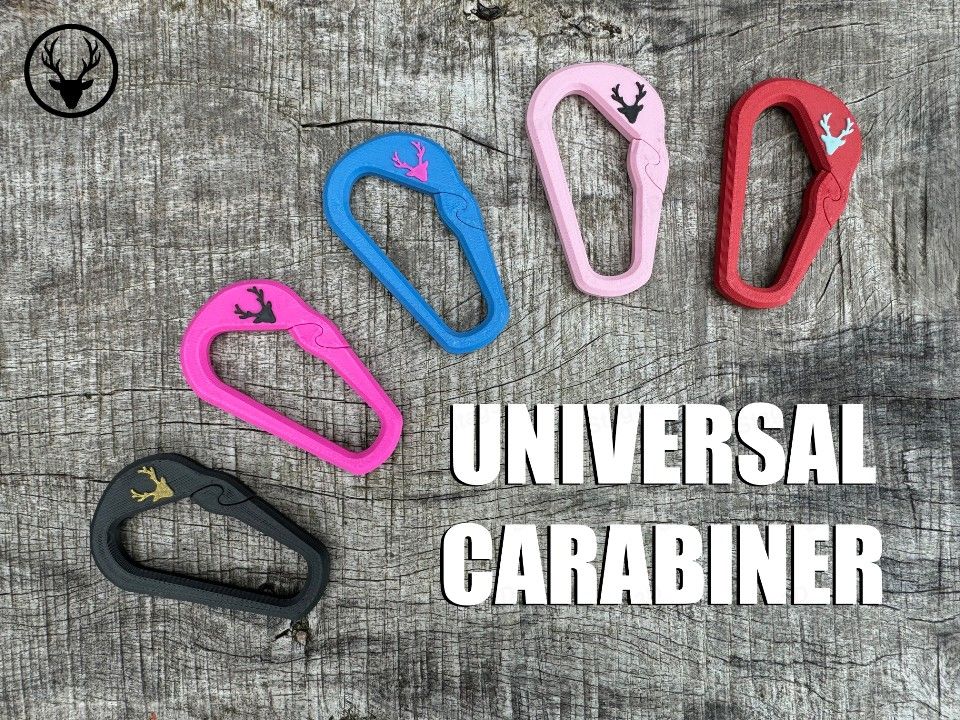 Universal Carabiner (3pk)