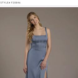 Bridesmaid Dress (Blue)