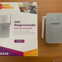 Netgear AC1200 Dual Band Wifi Range Extender 