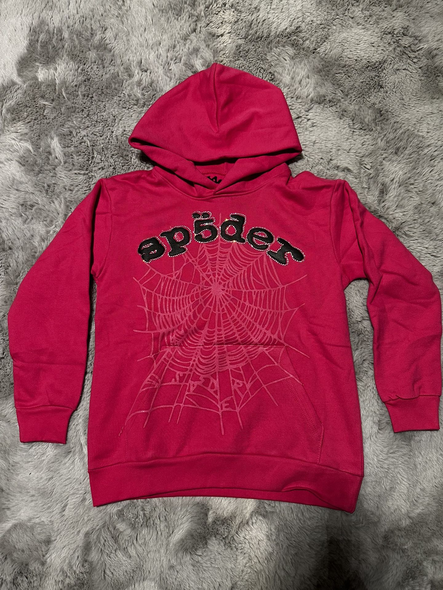 Diamond Pink Spider Hoodie